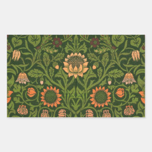 William Morris Violet and Columbine Art Rug Sticker
