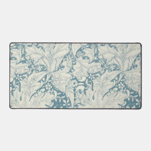 William Morris Wallflower bleu damas floral