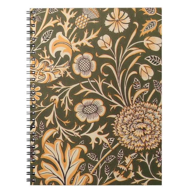 william morris wallpaper cherwell design notebook (Front)