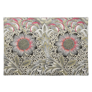 william morris wallpaper classic antique floral  placemat