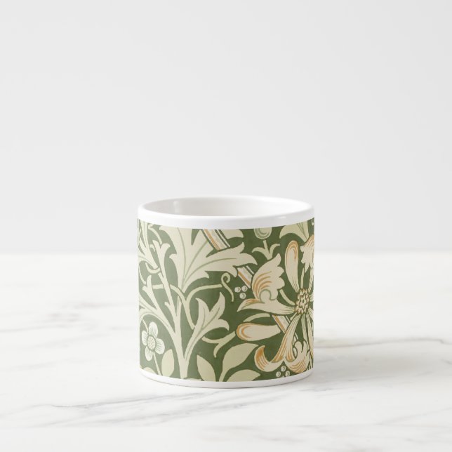 William Morris Wallpaper Designs Espresso Cup (Front)