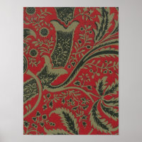 William Morris - Wallpaper Sample With Bamboo