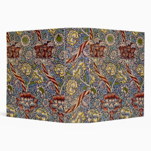 William Morris Wandle English Floral Damask Design Binder