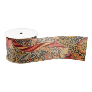 William Morris Wandle for Chintz Design Satin Ribbon