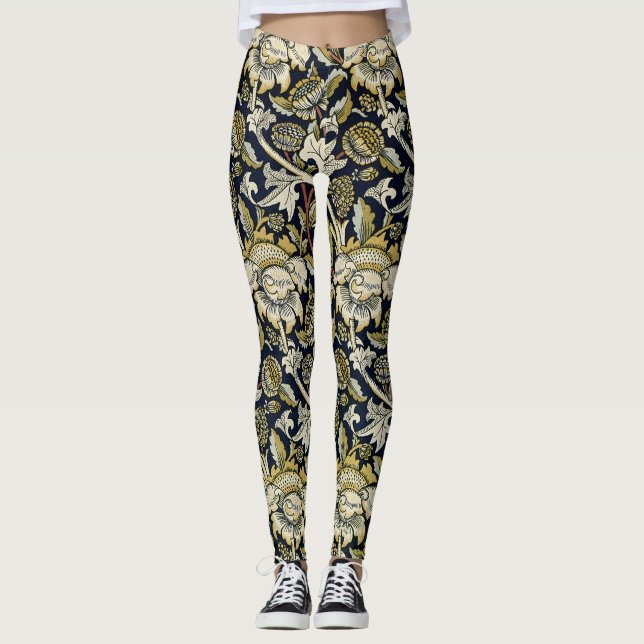 William Morris "Wey Chintz" Leggings (Front)