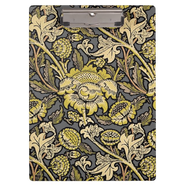 William Morris Wey Floral Wallpaper Clipboard (Front)