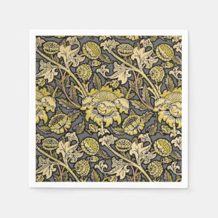William Morris Wey Floral Wallpaper Napkin