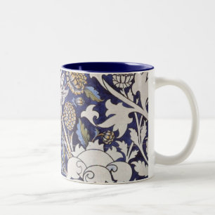 william morris wey Two-Tone coffee mug