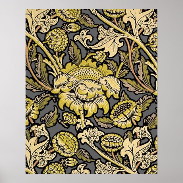 William Morris Wey Wallpaper Floral  Poster (Front)