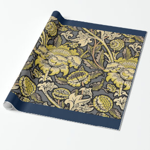 William Morris Wey Wallpaper Floral Wrapping Pape Wrapping Paper