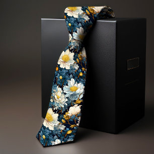 William Morris Wild Marguerite Floral Tie