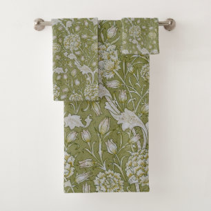 William Morris Wild Tulip Bath Towel Set