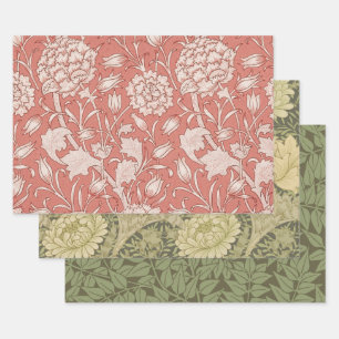 William Morris Wild Tulip Classic Victorian Design Wrapping Paper Sheet