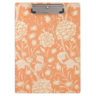 William Morris Wild Tulip famous pattern Clipboard