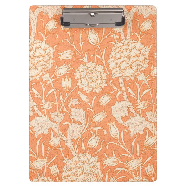 William Morris Wild Tulip famous pattern Clipboard (Front)