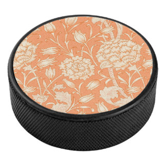 William Morris Wild Tulip famous pattern Hockey Puck