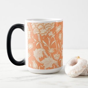 William Morris Wild Tulip famous pattern Magic Mug