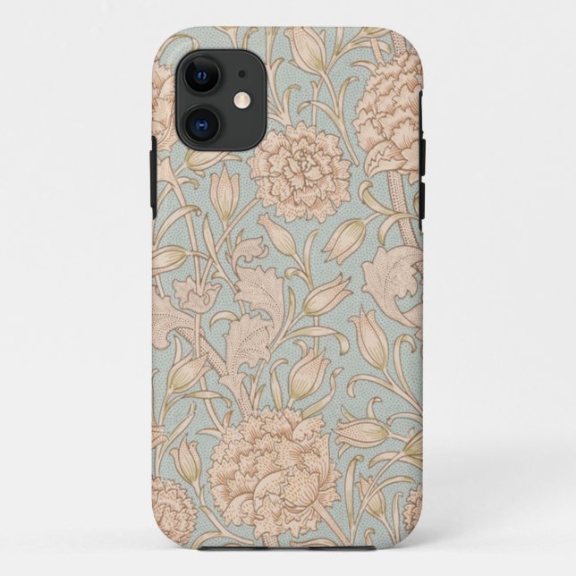 William Morris Wild Tulip Flower Floral Design Case-Mate iPhone Case (Back)