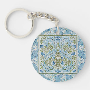William Morris & Wilhelmina Style Prints Keychain