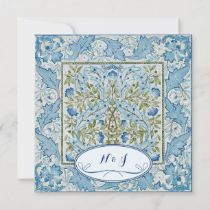 William Morris & Wilhelmina Style Prints Thank You Card