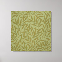 William Morris Willow Antique Green Leaf Vine Art