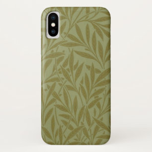 William Morris Willow Antique Green Leaf Vine Art Case-Mate iPhone Case