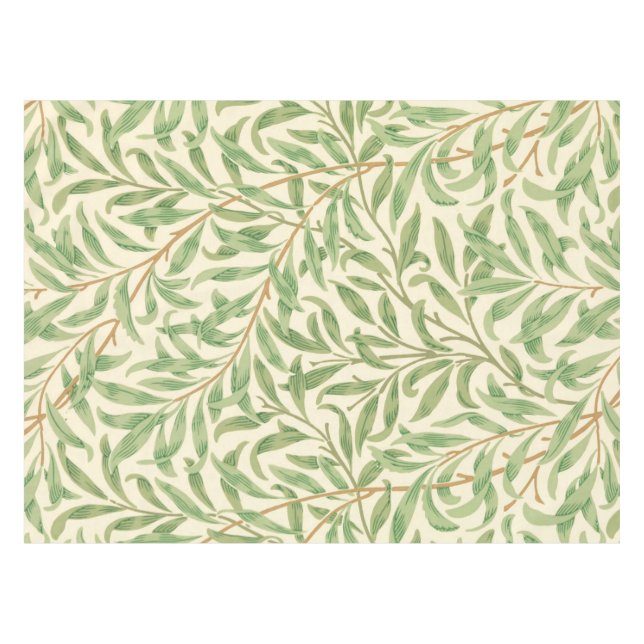 William Morris "Willow Bough" 1 Tablecloth (Front (Horizontal))