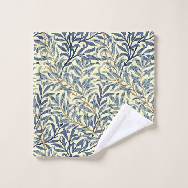 William Morris "Willow Bough" 4 Bath Towel Set (Wash Cloth)