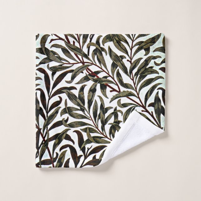 William Morris - Willow Bough, famous pattern Wash Cloth (Wash Cloth)