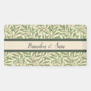 William Morris Willow Bough Garden Flower Classic Banner