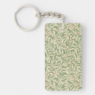 William Morris Willow Bough Garden Flower Classic Keychain