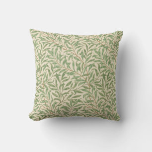 William Morris Willow Bough Garden Flower Classic Throw Pillow