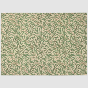William Morris Willow Bough Green Willow Leaves Tissue Paper