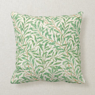 William Morris. Willow Bough. Throw Pillow