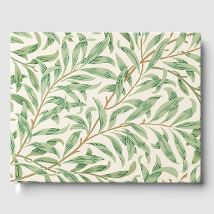 William Morris Willow Bough Vintage Botanical Guest Book