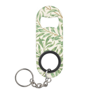William Morris Willow Bough Vintage Botanical Keychain Bottle Opener