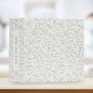 William Morris Willow Boughs Light tones  Binder