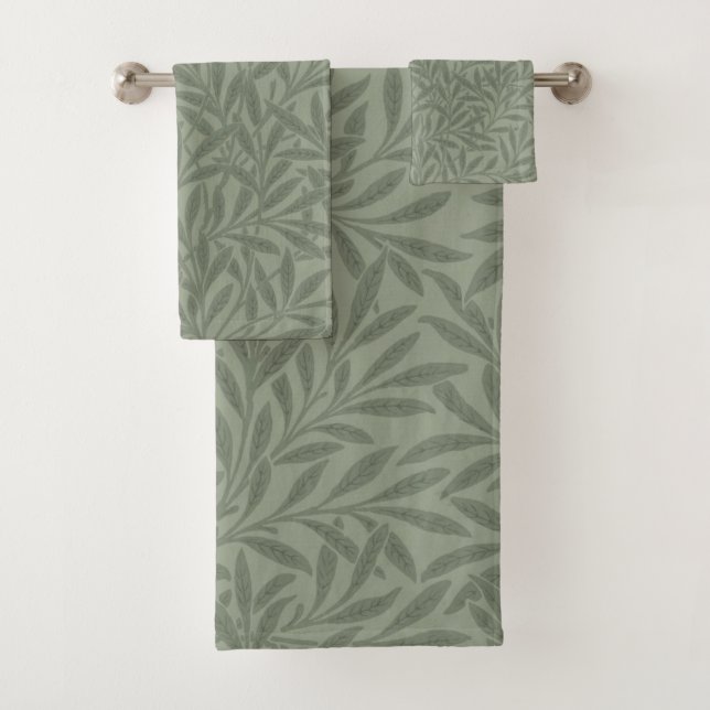 William Morris Willow Flower Classic Bath Towel Set (Insitu)