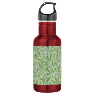 William Morris Willow Flower Classic Green 532 Ml Water Bottle