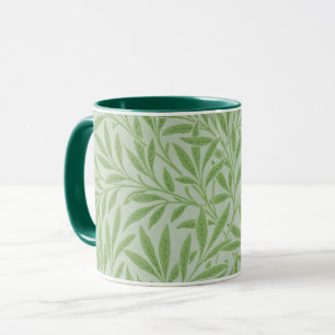 William Morris Willow Flower Classic Green Mug