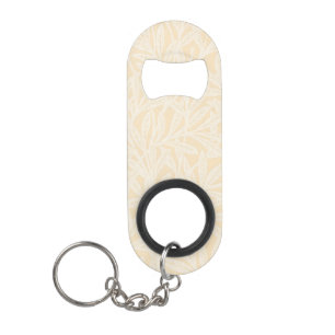 William Morris Willow Flower Classic Keychain Bottle Opener