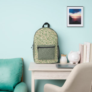 William Morris Willow Flower Classic Printed Backpack