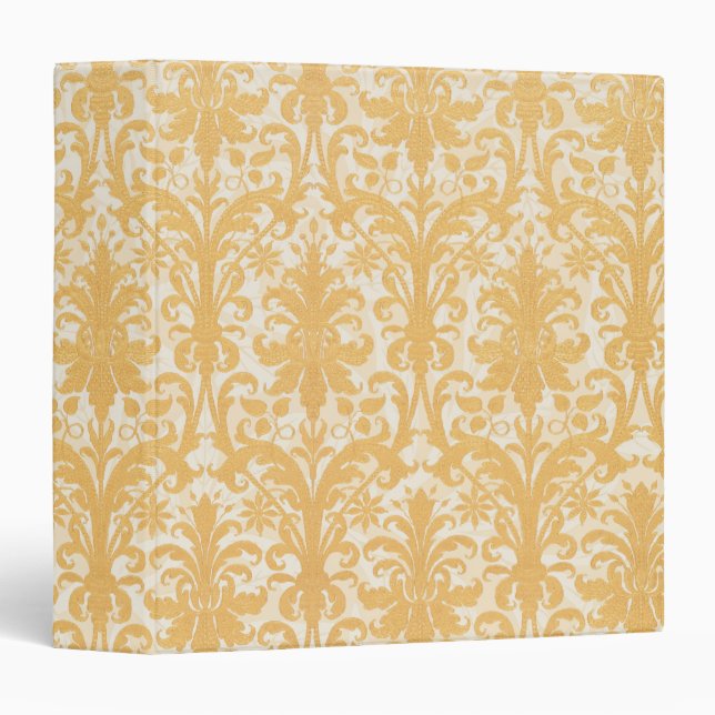 William Morris Willow & Gold Damask Luxury Binder (Front/Spine)