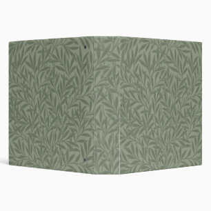 William Morris Willow Pattern Antique Sage Green Binder