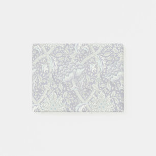 William Morris Windrush blue floral flowers Post-it Notes