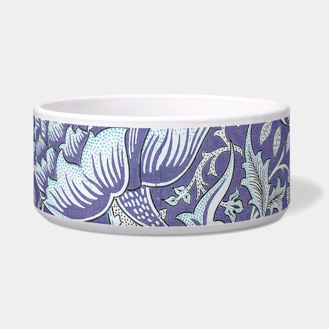 William Morris Windrush Blue Pattern Floral (Front)