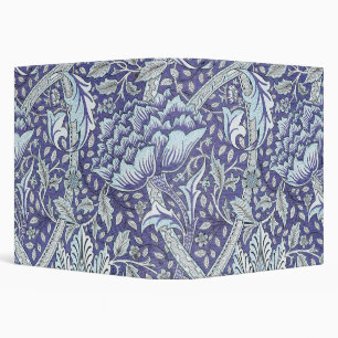 William Morris Windrush Blue Pattern Floral Binder
