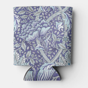William Morris Windrush Blue Pattern Floral Can Cooler