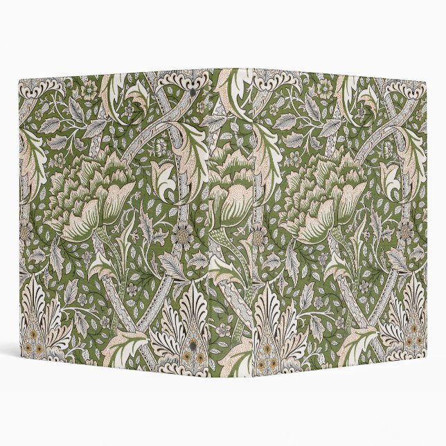 William Morris Windrush floral flowers classic Binder (Background)