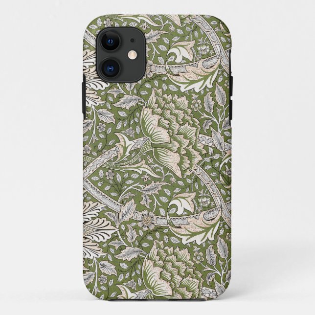William Morris Windrush floral flowers classic Case-Mate iPhone Case (Back)